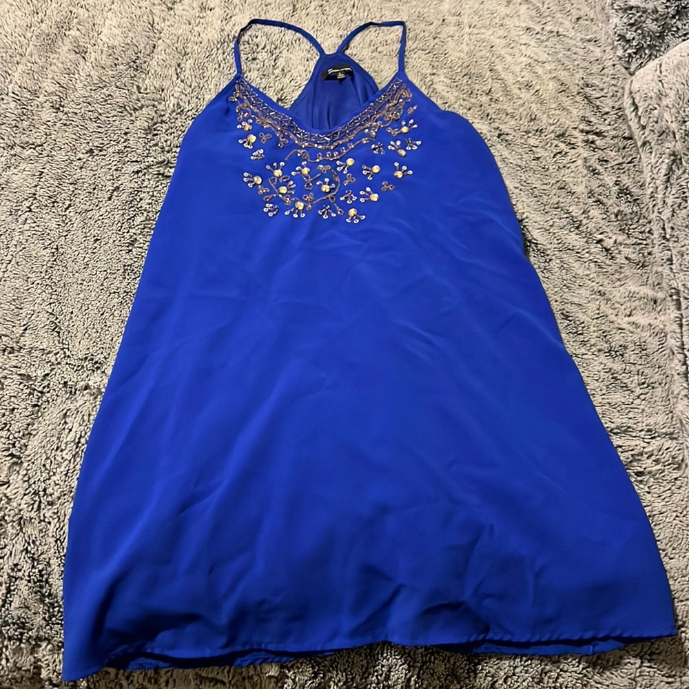 Blue shirt size large